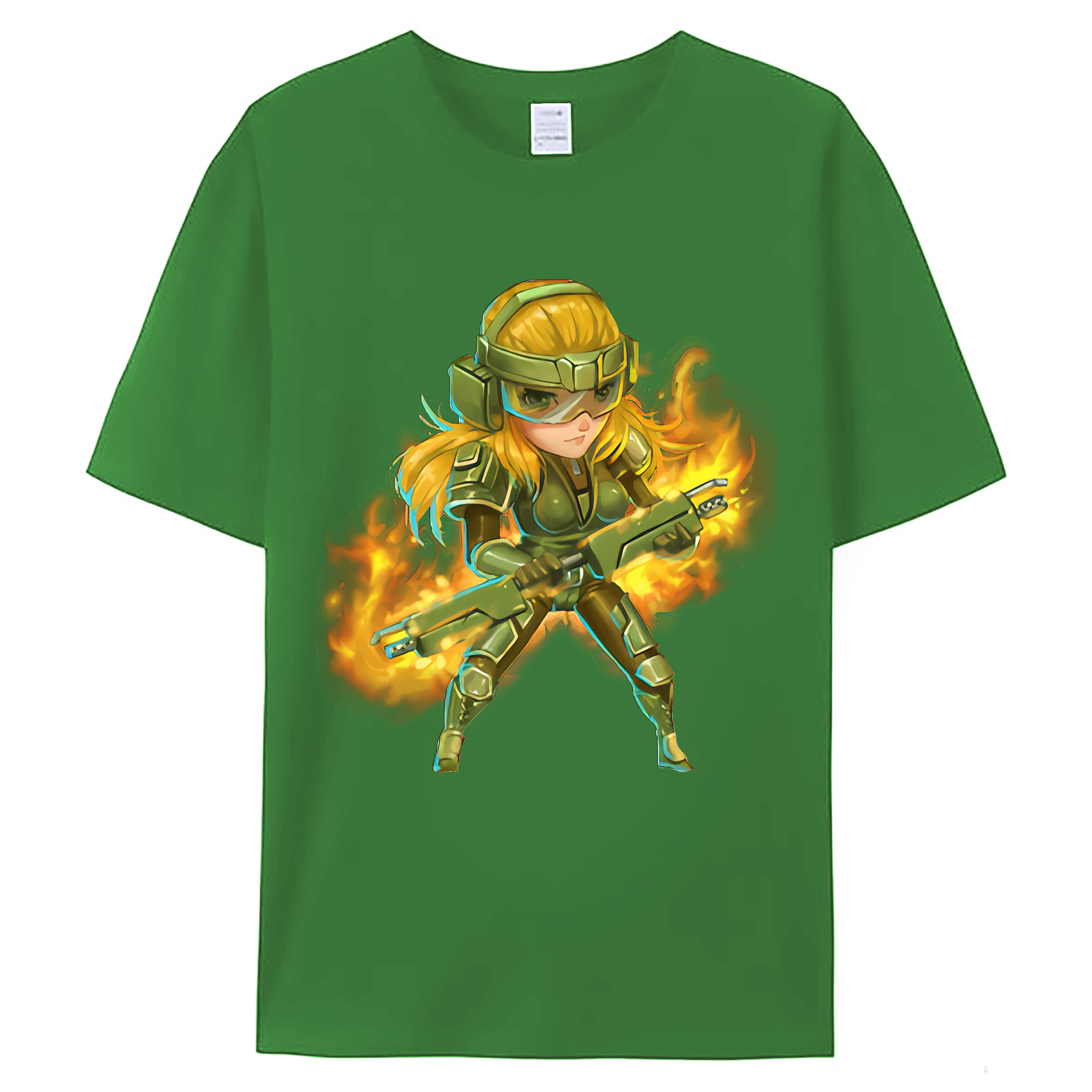 （画像用） リーグ・オブ・レジェンド League of Legends LOL レディースカジュアルプリントTシャツ（綿100％）